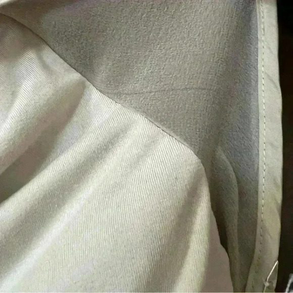 Raquel Allegra Georgette Cropped Blazer Ecru Plaid-NWT-Size 1 - Picture 9 of 10